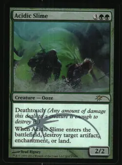 Magic: The Gathering - FNM Promos Acidic Slime 6 Promo Foil - Image 1