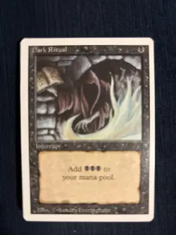 Magic The Gathering - Dark Ritual - Revised - Image 1