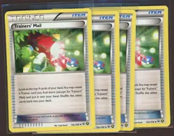 Pokemon 4x Trainers’ Mail 92a/108 Holo XY Roaring Skies LP Alternate Art Playset - Image 1