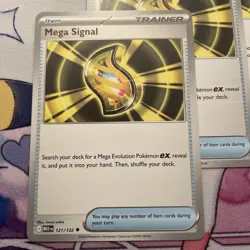 4x - Mega Evolution English: Mega Signal - #121/132 Pokemon TCG PLAYSET - Image 2