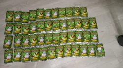 Lot Of 47 Opened Pokemon Jungle Booster Pack Opened 470 Cards No HALO - Image 1