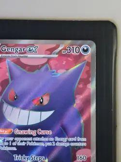 Pokemon TCG Gengar ex 193/162 Temporal Forces Ultra Rare (DMG) - Image 3