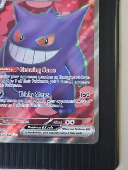 Pokemon TCG Gengar ex 193/162 Temporal Forces Ultra Rare (DMG) - Image 5
