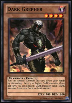 Yu-Gi-Oh! - Legendary Collection 3: Mega-Pack Dark Grepher 2012 LCYW-EN208 - Image 1
