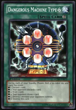Yu-Gi-Oh! Legendary Collection 4 Mega-Pack Dangerous Machine Type-6 LCJW-EN072 - Image 1