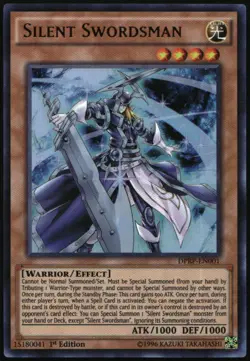 Yu-Gi-Oh! - Duelist Pack: Rivals of the Pharaoh Silent Swordsman 2016 DPRP-EN001 - Image 1