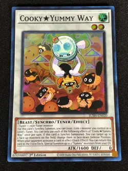 Yugioh Cooky Yummy Way JUSH-EN020 1st Super (NM) - Image 1