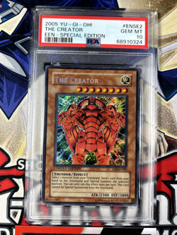 Yugioh PSA 10 The Creator EEN-ENSE2 Secret Rare PROMO - Image 2