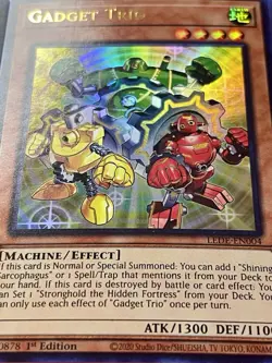 3x Gadget Trio | LEDE-EN004 | Ultra Rare | 1st Edition | NM | Yu-Gi-Oh! - Image 4