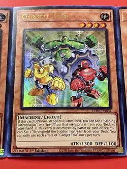 3x Gadget Trio | LEDE-EN004 | Ultra Rare | 1st Edition | NM | Yu-Gi-Oh! - Image 5