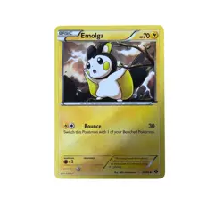 Emolga 49/99 Uncommon Pokemon Card - 2012 BW - Boundaries Crossed - Image 1
