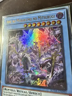 Ame no Murakumo no Mitsurugi Yu-Gi-Oh! Card SDDL-EN022 1st Edition - Image 2