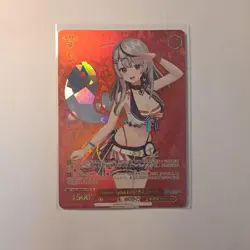 Weiss Schwarz Summer Splash Party Sakamata Chloe SP Single Card - Image 1