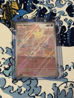 Milcery 152/142 Pokemon TCG Stellar Crown Illustration Rare Holo Card NM/Mint - Image 1