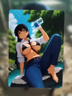 Nagi Arato Ruri no Hoseki Anime Waifu Sexy Goddess Doujin Lewd Hentai Card - Image 1