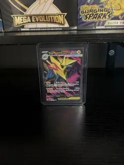 Mega Evolution Mega Manectric Ex Ultra Rare #158 Pokemon Card NM - Image 1