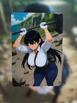 Nagi Arato Ruri no Hoseki Anime Waifu Sexy Goddess Doujin Lewd Hentai Card - Image 1