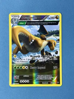 Dragonite 52/108 Roaring Skies Reverse Holofoil Rare Pokemon Card Near Mint NM - Image 1