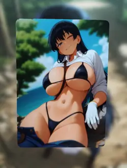 Nagi Arato Ruri no Hoseki Anime Waifu Sexy Goddess Doujin Lewd Hentai Card - Image 1