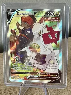 Pokemon PTCG S-Chinese Card Sword & Shield CS4aC-154 Duraludon V Holo Full Art - Image 1