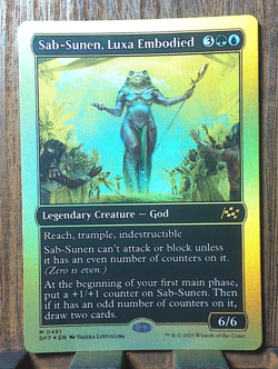MTG🌳🌊 Sab-Sunen, Luxa Embodied (First-Place Foil) Aetherdrift NEAR MINT💕❤ - Image 1