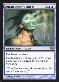 Auramancer's Guise - Light Play MTG Planar Chaos - Image 1