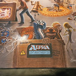 MTG Oversized Playmat - Antiquities by Sue Ellen Brown - Alpha Investments - NEW - Image 4