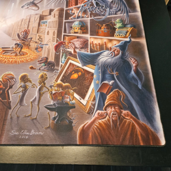 MTG Oversized Playmat - Antiquities by Sue Ellen Brown - Alpha Investments - NEW - Image 5