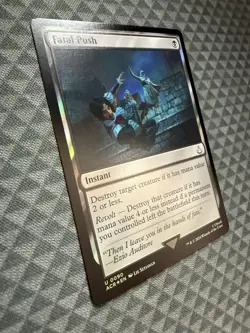 MTG Fatal Push #0090 Foil Uncommon Universes Beyond: Assassin’s Creed (ACR) - Image 2
