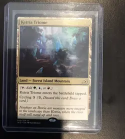 Ketria Triome Ikoria: Lair of Behemoths Regular NM MTG Magic The Gathering - Image 1