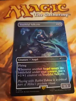 MTG English Youthful Valkyrie (Rainbow Foil) NM Foil Secret Lair - Image 1