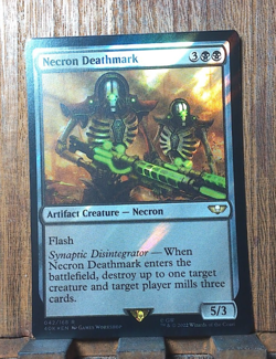 MTG💀💀 Necron Deathmark ( SURGE FOIL ) Universes Beyond: Warhammer 40000 ❤ - Image 2