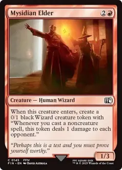 MYSIDIAN ELDER mtg NM-M Final Fantasy Common - Image 1