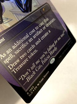 MTG Deadly Dispute (Rainbow Foil) Secret Lair x Spider-Man 1985 NM - Image 2