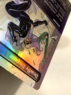 MTG Deadly Dispute (Rainbow Foil) Secret Lair x Spider-Man 1985 NM - Image 5