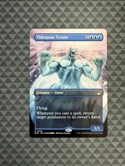 MTG Tidespout Tyrant #0422 Anime Borderless Rare Ravnica Remastered (RVR) - Image 1