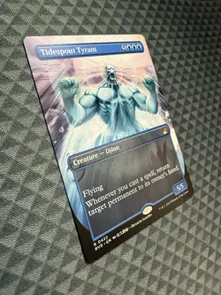 MTG Tidespout Tyrant #0422 Anime Borderless Rare Ravnica Remastered (RVR) - Image 2