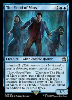 The Flood of Mars - Foil - Doctor Who - Near Mint, 0045 MTG - Image 1