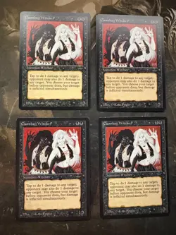 *** ARABIAN NIGHTS 4x Cuombajj Witches *** NM-Mint! - DUTY FREE - Magic MtG - Image 1