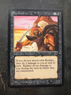 *** ARABIAN NIGHTS Erg Raiders (Light) *** NM-Mint! - DUTY FREE - Magic MtG - Image 1