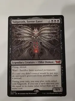 Valgavoth, Terror Eater - Near Mint MTG Duskmourn: House of Horror - Image 1