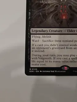 Valgavoth, Terror Eater - Near Mint MTG Duskmourn: House of Horror - Image 2