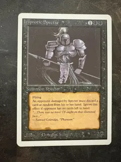 *** UNLIMITED Hypnotic Specter *** NM-Mint! - DUTY FREE - Vintage Magic MtG - Image 1