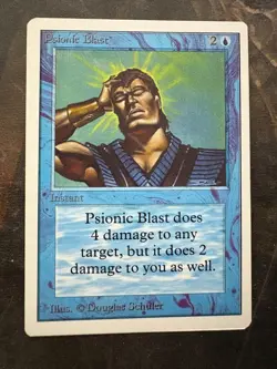 *** UNLIMITED Psionic Blast *** NM-Mint! - DUTY FREE - Vintage Magic MtG - Image 1