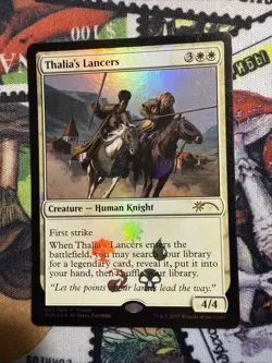 Thalia's Lancers LP* FOIL PROMO Media ENGLISH 047/205 mtg -UnltdCards - Image 1