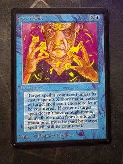 *** BETA Power Sink *** NM-Mint! - DUTY FREE - Vintage Magic MtG - Image 1