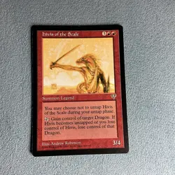 MTG - Hivis Of The Scale - Mirage - LP- MAGIC CARD - Image 1