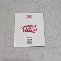 White Flare ETB Player's Guide Booklet Pokemon TCG NEW - Image 3