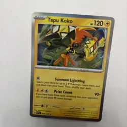Tapu Koko 065/191 Holo Rare Scarlet & Violet: Surging Sparks Pokemon TCG - Image 1