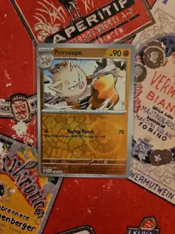 Primeape 108/198 Reverse Holo Pokemon TCG: Scarlet & Violet Near Mint (NM) - Image 4